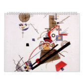 Parallel Diagonals Wassily Kandinsky カレンダー (カバー)
