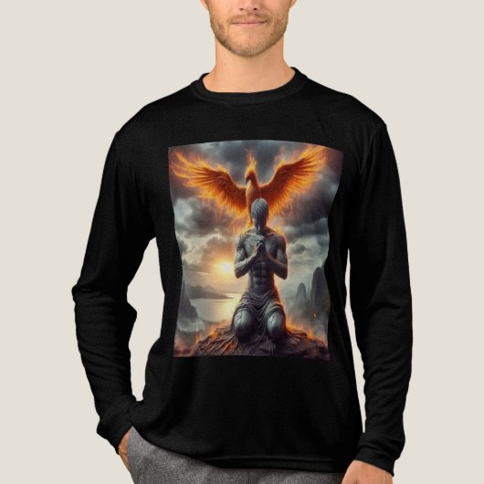 Parallel Realms Mens Pheonix tシャツ (正面)