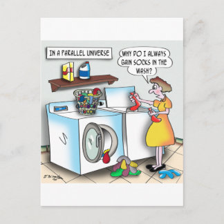 Parallel Universeの靴下 ポストカード