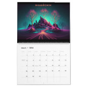 Parallel Universe Any Yearカレンダー カレンダー (3月 2026)