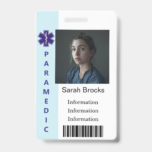 Paramedic バッジ (正面)