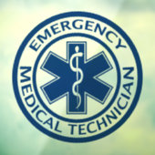 Paramedic EMT EMS  Window Cling ウィンドウサイン (シート3)