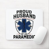 Paramedic Husband Proud Husband Of An Paramedic  マウスパッド (マウス)