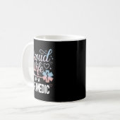 Paramedic Wife Proud Wife Of An Paramedic  コーヒーマグカップ (正面左)