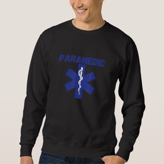 Paramedics  Life Saving EMS スウェットシャツ (正面)