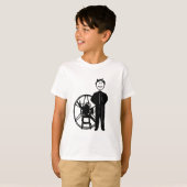 Paramotorのパイロット Tシャツ (正面フル)