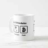 Paramotoring コーヒーマグカップ (正面左)