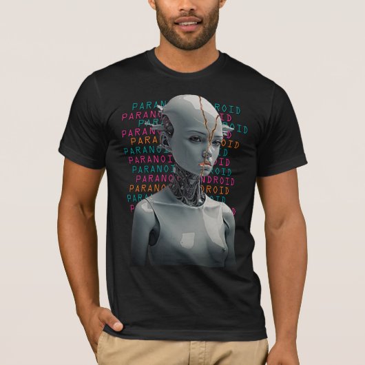 Paranoid Android Graphic Tee Tシャツ (正面)