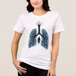 Paranormal Happy Lungs Project Fundraiser Shirt v2 トライブレンドＴシャツ