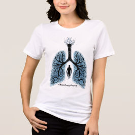 Paranormal Happy Lungs Project Fundraiser Shirt v5 トライブレンドＴシャツ