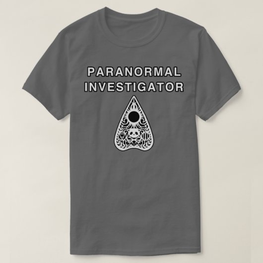 Paranormal Investigator, Ghost Hunter T Tシャツ (デザイン正面)