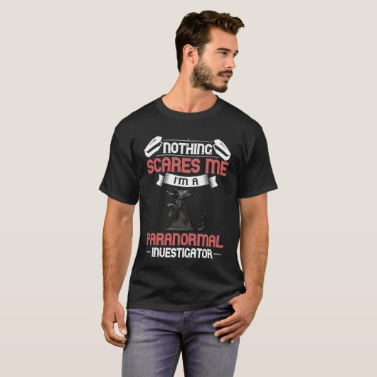 Paranormal Investigator Ghost Hunting Beginner Tシャツ (正面フル)