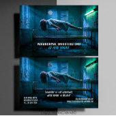 Paranormal Investigators Eerie Possesed Levitating 名刺