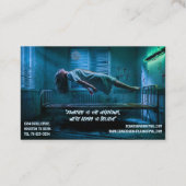 Paranormal Investigators Eerie Possesed Levitating 名刺 (裏面)