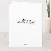 ParanormalPrintsによる超能力誕生日カード カード (裏面)