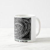 ParanormalPrintsのマグの重力波 コーヒーマグカップ (正面右)