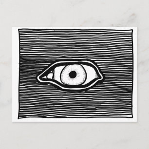 ParanormalPrintsの郵便はがき「全知のEye ポストカード