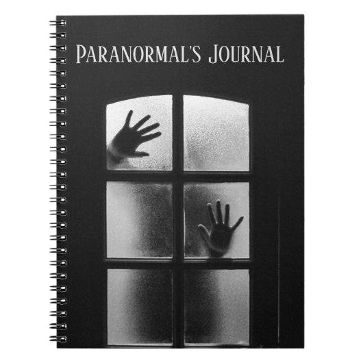 Paranormal's Journal Notebook （80ページB&W） ノートブック (正面)