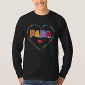 Paraprofessional Appreciation Week Back to School  Tシャツ (正面)