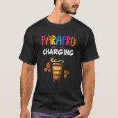 Paraprofessional Coffee Parapro Charging Paraeduca Tシャツ (正面)