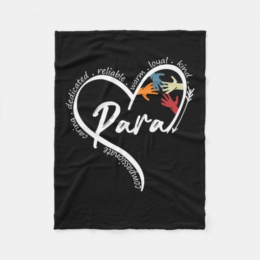 Paraprofessional Graphic Tees Tops新学期 フリースブランケット (正面)