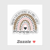 Paraprofessional Rainbow, Para先生ギフト シール (シート)