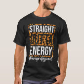 Paraprofessional Straight Outta Energy Para Teache Tシャツ (正面)