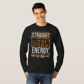 Paraprofessional Straight Outta Energy Para Teache Tシャツ (正面フル)