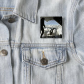 PararescuemenはC-130の背面からジャンプ 缶バッジ (インサイチュ)