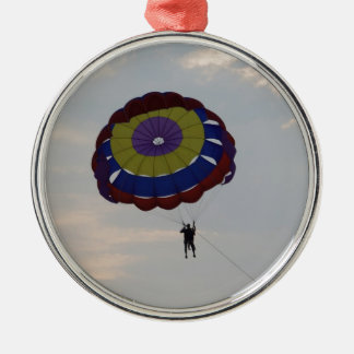 parasailとの飛行 メタルオーナメント