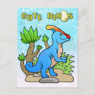 parasaurolophus ポストカード