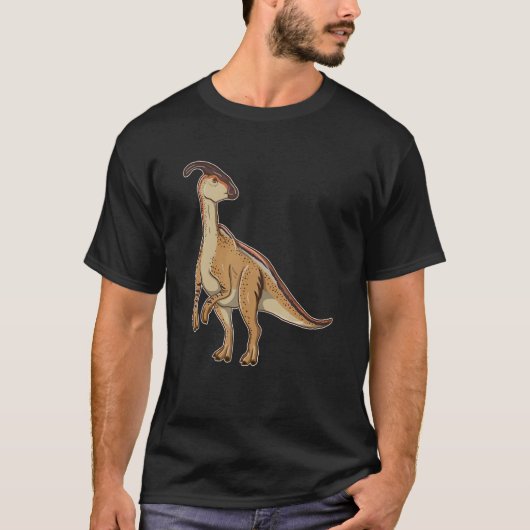 Parasaurolophus Dinosaur  Ancient Saurian Tシャツ (正面)