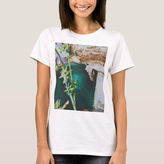 Parasol mushroom, Swedish Archipelago, Sweden Tシャツ (正面)