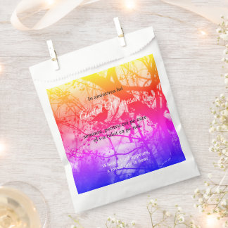 Parastas gift bags red フェイバーバッグ