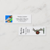 Paratimeのしおり スキニー名刺 (正面/裏面)