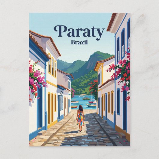 Paraty Brazil ポストカード (正面)