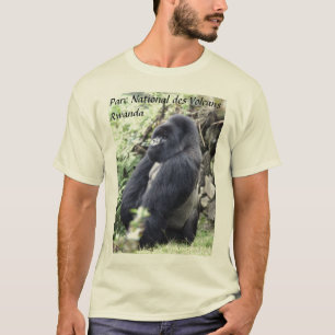 Parc国民des Volcansルワンダ Tシャツ