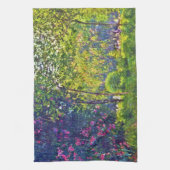 Parc Monceauクロード・モネ キッチンタオル (縦)