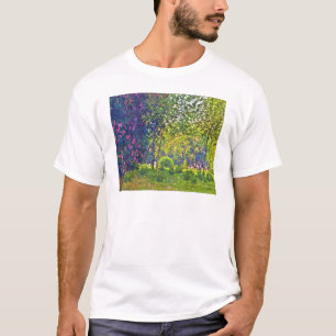 Parc Monceauクロード・モネ Tシャツ