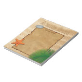 Parchment on Sand "A note from" – メモ帳 (回転)