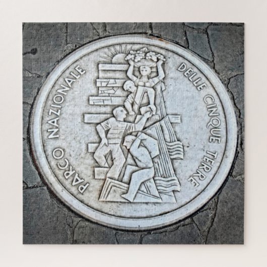 Parco Nazionale de Cinque Terre - 20x20 - 676個。 ジグソーパズル (縦)