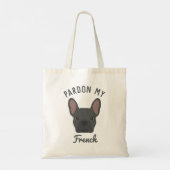 Pardon my French Tote Bag トートバッグ (裏面)