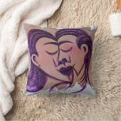 Pareja de enamorados クッション (ブランケット)
