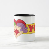 Pareja de enamorados マグカップ (中央)