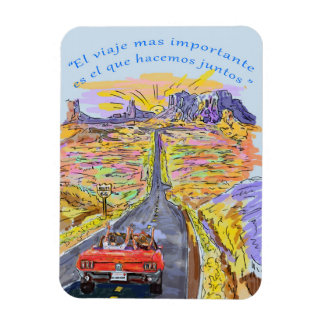 pareja de viaje マグネット