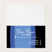 PARENTHESESコレクション折り畳み名刺 名刺 (外部フラット)