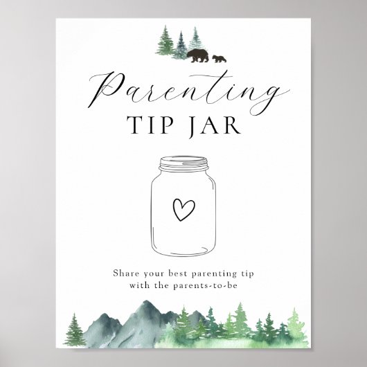 Parenting Tip Jar  Poster ポスター (正面)