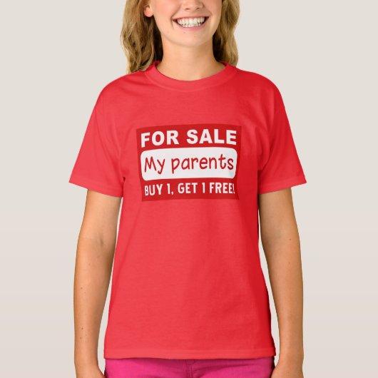 PARENTS FOR SALEシャツ&ジャケット Tシャツ (正面)