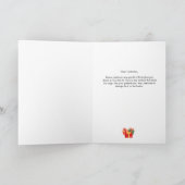 Parents in Law Christmas Folded Holiday Card シーズンカード (内部)