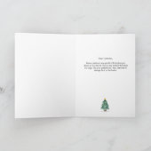 Parents in Law Christmas Folded Holiday Card シーズンカード (内部)